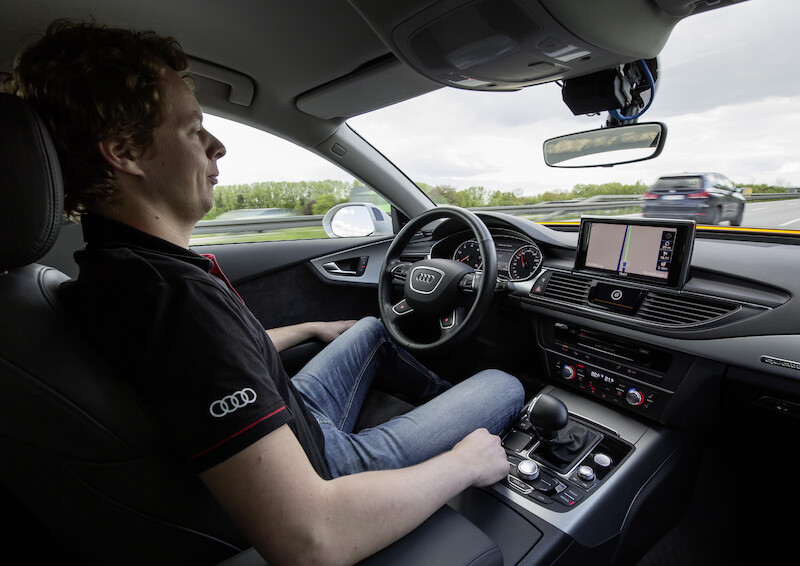 Autostrada A9: testowany przez Audi pojazd badawczy