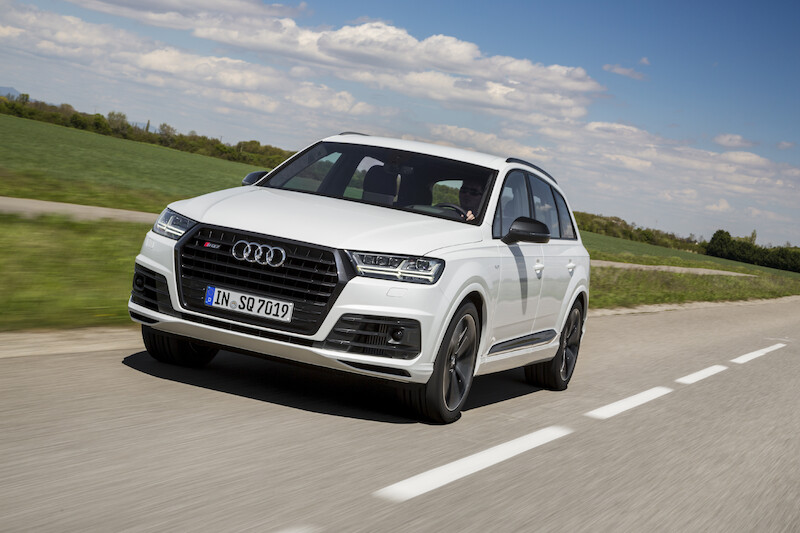 Audi SQ7 - biały Tofana