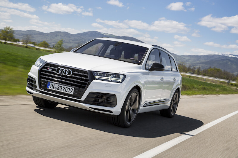 Audi SQ7 - biały Tofana