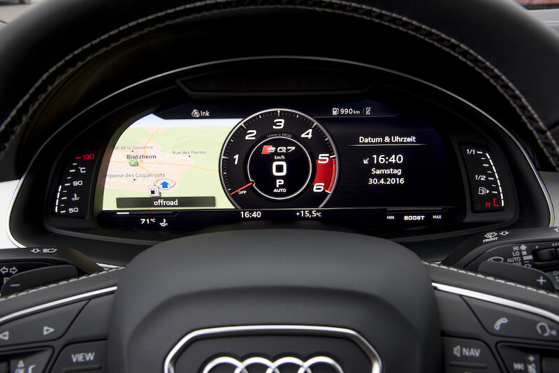 Audi SQ7 - szary Daytona