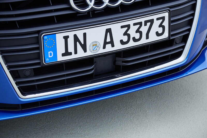 Audi A3 Sportback - niebieski Ara
