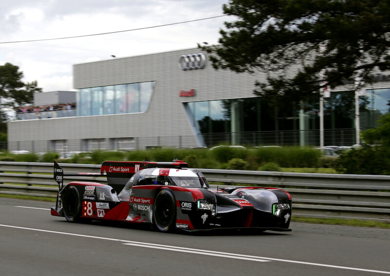 Obydwa bolidy Audi w Le Mans wystartują z trzeciego rzędu
