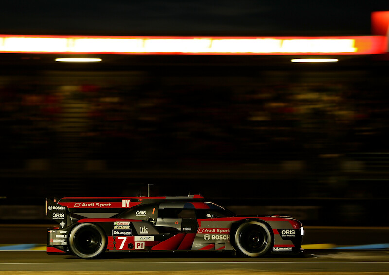 Obydwa bolidy Audi w Le Mans wystartują z trzeciego rzędu