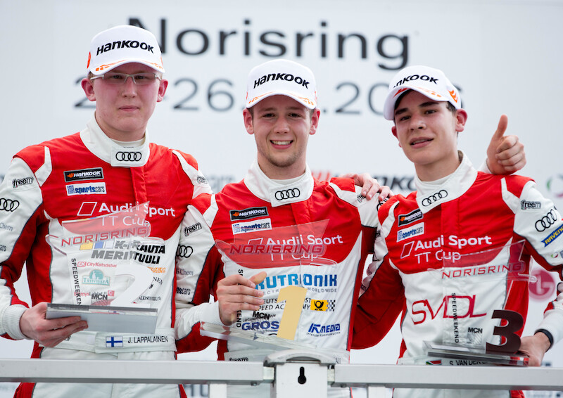 Lucas di Grassi zwycięża kolejną rundę Audi Sport TT Cup