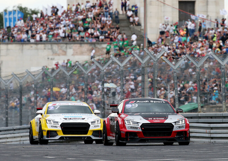Lucas di Grassi zwycięża kolejną rundę Audi Sport TT Cup