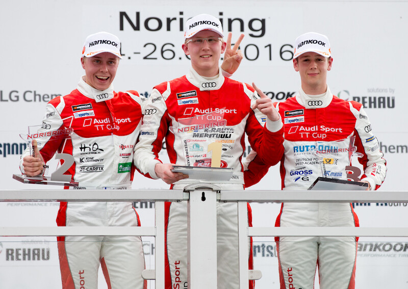 Lucas di Grassi zwycięża kolejną rundę Audi Sport TT Cup