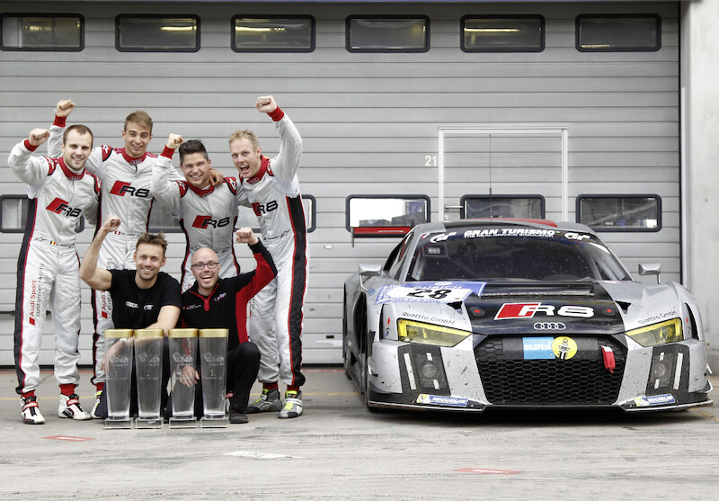 Firma Audi wyprodukowała dwusetny model R8 LMS