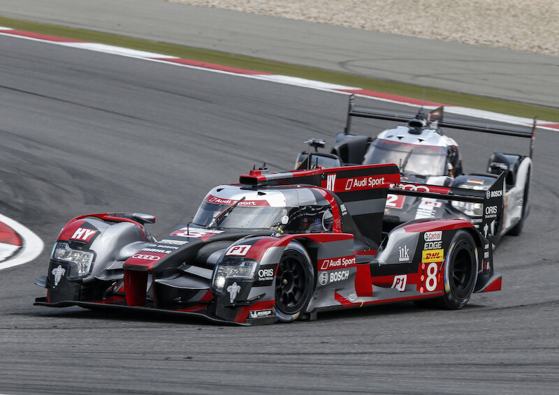 Dobry, zespołowy wynik Audi w wyścigu WEC na torze Nürburgring