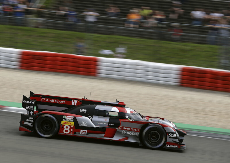 Dobry, zespołowy wynik Audi w wyścigu WEC na torze Nürburgring