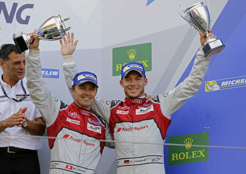 Dobry, zespołowy wynik Audi w wyścigu WEC na torze Nürburgring