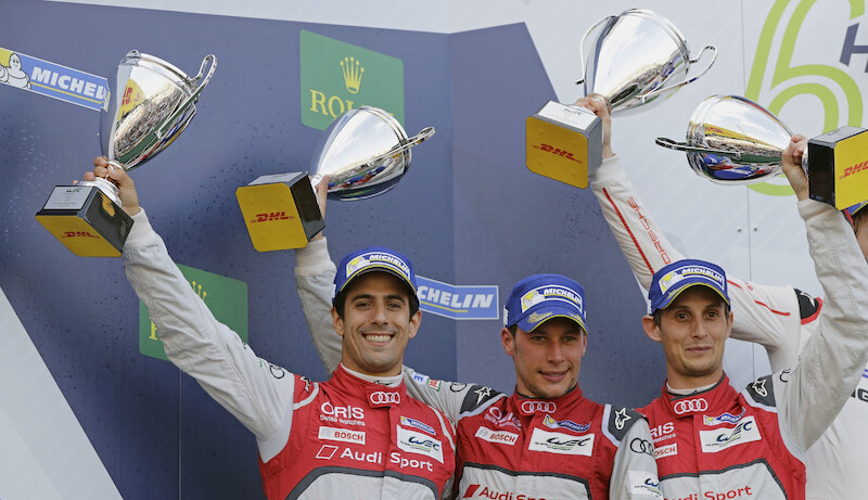 Dobry, zespołowy wynik Audi w wyścigu WEC na torze Nürburgring