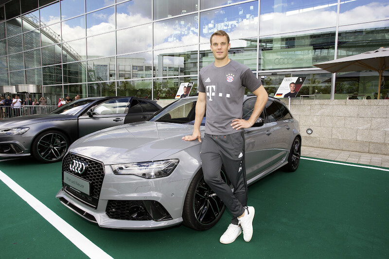 Robert Lewandowski i FC Bayern rozpoczynają nowy sezon za kierownicami Audi