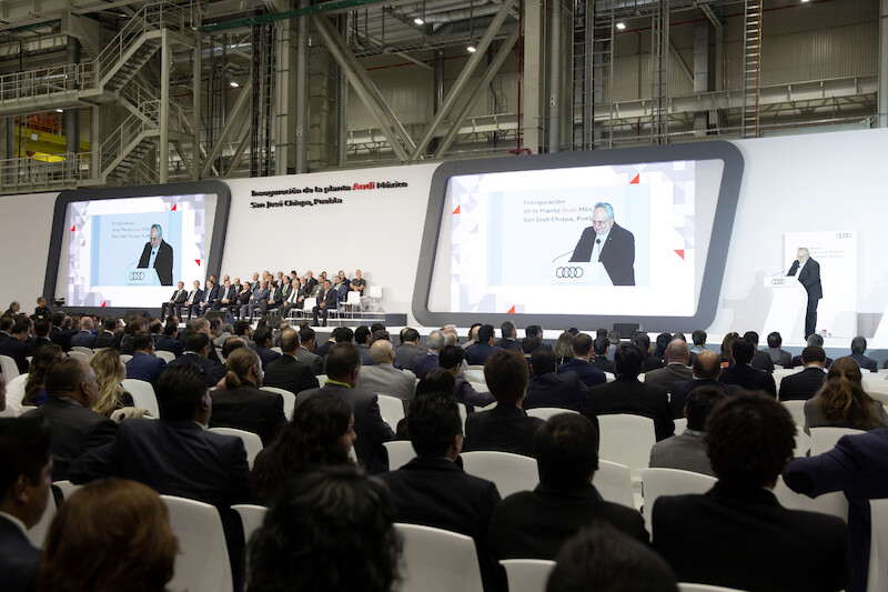 Audi AG uruchomiło fabrykę samochodów w Meksyku