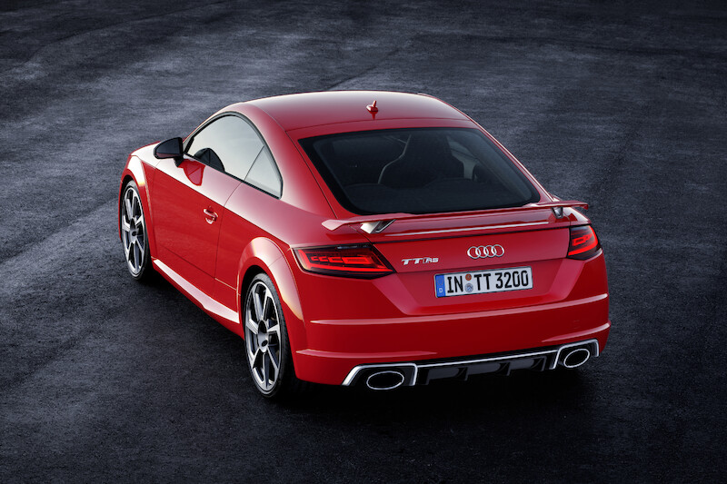 Silniejsze niż kiedykolwiek: nowe Audi TT RS Coupé