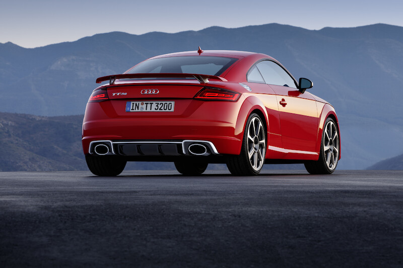 Silniejsze niż kiedykolwiek: nowe Audi TT RS Coupé