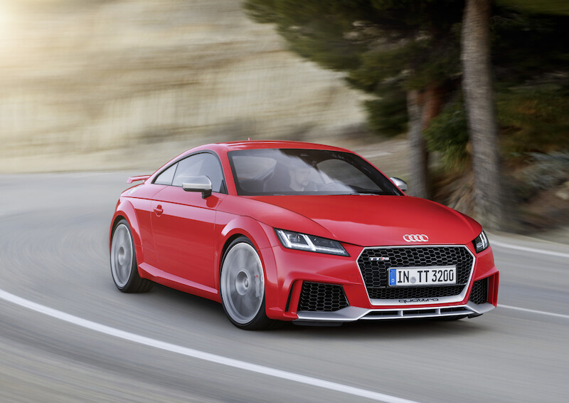 Silniejsze niż kiedykolwiek: nowe Audi TT RS Coupé