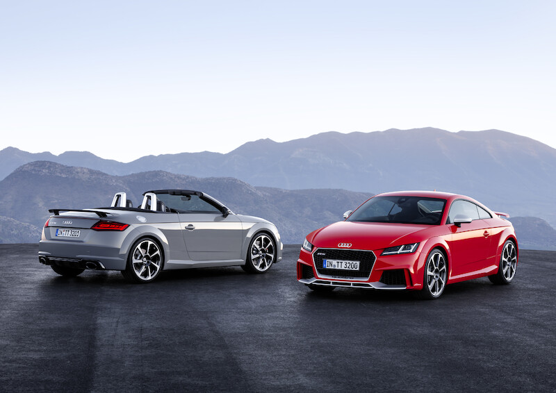 Silniejsze niż kiedykolwiek: nowe Audi TT RS Coupé