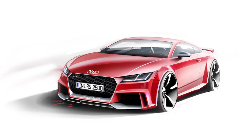 Silniejsze niż kiedykolwiek: nowe Audi TT RS Coupé