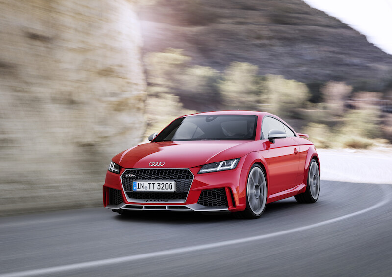 Silniejsze niż kiedykolwiek: nowe Audi TT RS Coupé
