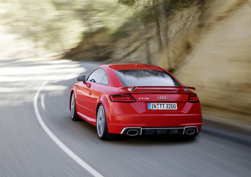 Silniejsze niż kiedykolwiek: nowe Audi TT RS Coupé