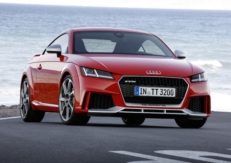 Silniejsze niż kiedykolwiek: nowe Audi TT RS Coupé