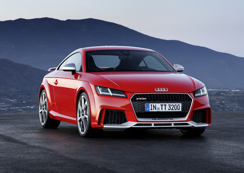 Silniejsze niż kiedykolwiek: nowe Audi TT RS Coupé