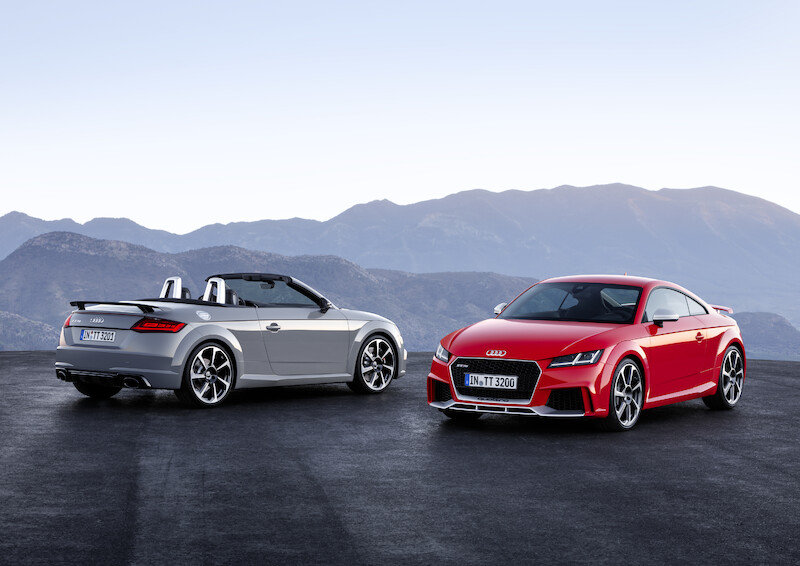 Silniejsze niż kiedykolwiek: nowe Audi TT RS Coupé