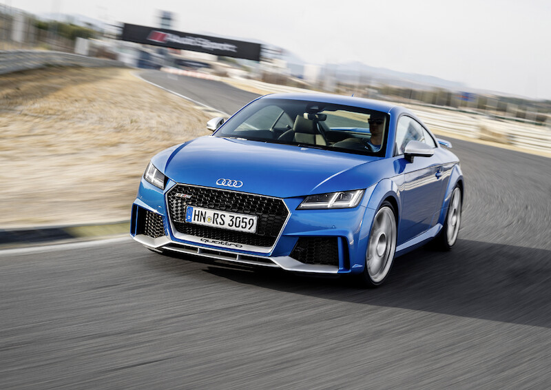 Silniejsze niż kiedykolwiek: nowe Audi TT RS Coupé