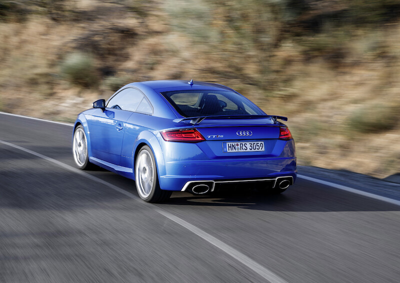 Silniejsze niż kiedykolwiek: nowe Audi TT RS Coupé