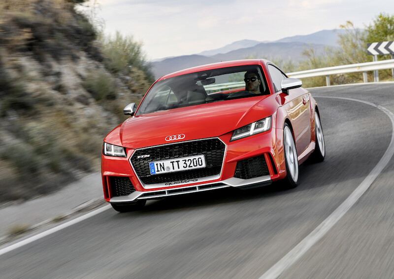 Silniejsze niż kiedykolwiek: nowe Audi TT RS Coupé