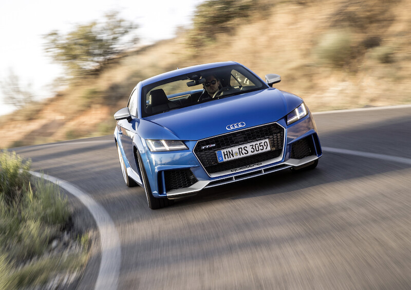 Silniejsze niż kiedykolwiek: nowe Audi TT RS Coupé