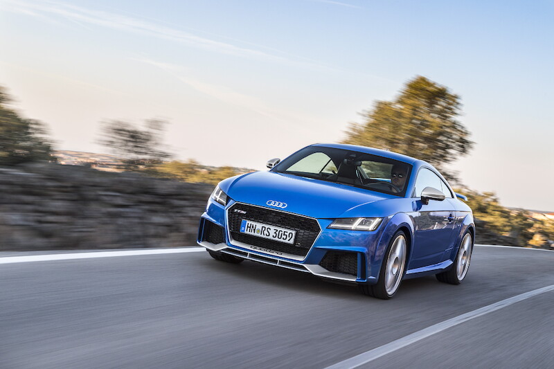 Silniejsze niż kiedykolwiek: nowe Audi TT RS Coupé