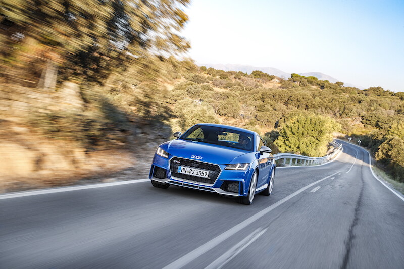 Silniejsze niż kiedykolwiek: nowe Audi TT RS Coupé