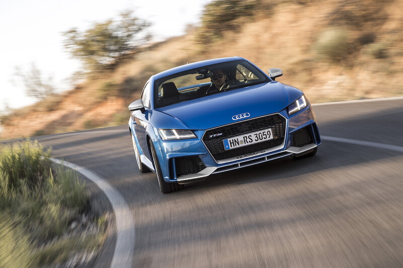 Silniejsze niż kiedykolwiek: nowe Audi TT RS Coupé