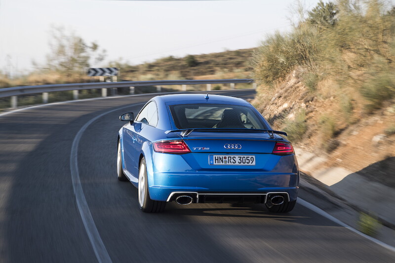 Silniejsze niż kiedykolwiek: nowe Audi TT RS Coupé
