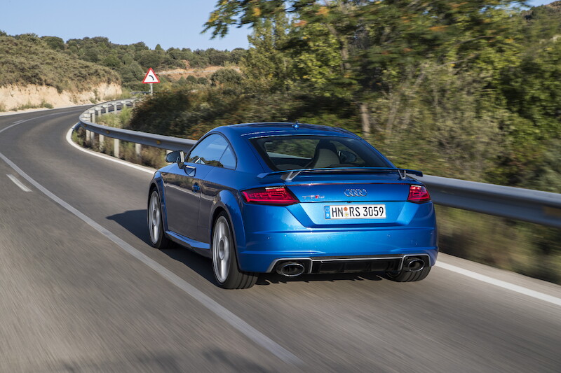 Silniejsze niż kiedykolwiek: nowe Audi TT RS Coupé