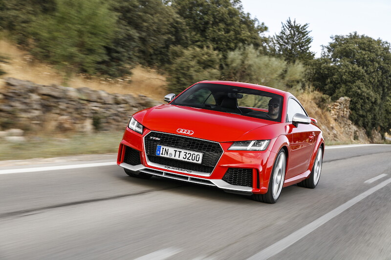 Silniejsze niż kiedykolwiek: nowe Audi TT RS Coupé
