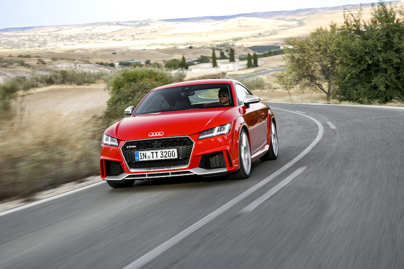 Silniejsze niż kiedykolwiek: nowe Audi TT RS Coupé