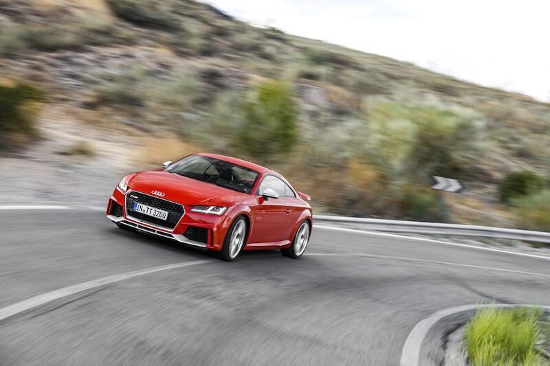 Silniejsze niż kiedykolwiek: nowe Audi TT RS Coupé