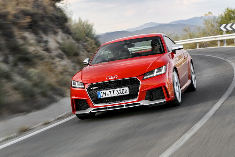 Silniejsze niż kiedykolwiek: nowe Audi TT RS Coupé