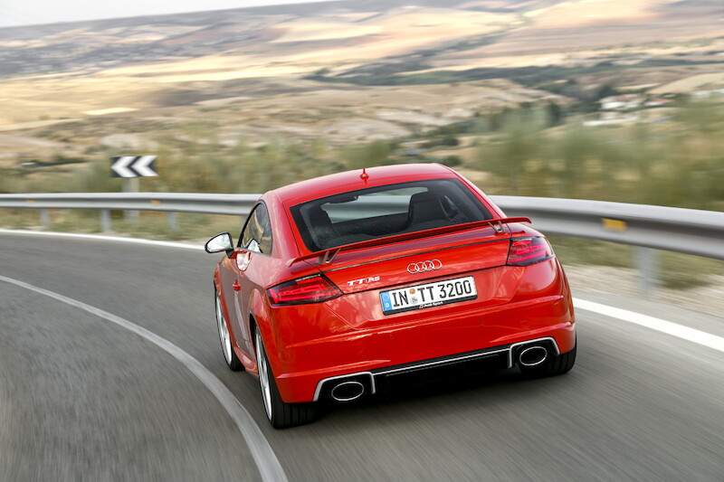 Silniejsze niż kiedykolwiek: nowe Audi TT RS Coupé