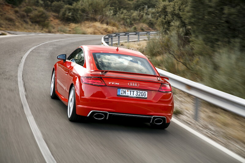 Silniejsze niż kiedykolwiek: nowe Audi TT RS Coupé