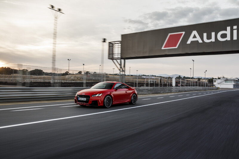 Silniejsze niż kiedykolwiek: nowe Audi TT RS Coupé