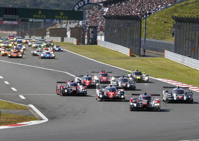 Audi, po zaciętej walce, na drugim miejscu wyścigu WEC w Fuji