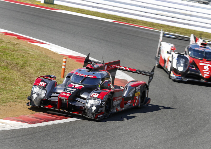 Audi, po zaciętej walce, na drugim miejscu wyścigu WEC w Fuji