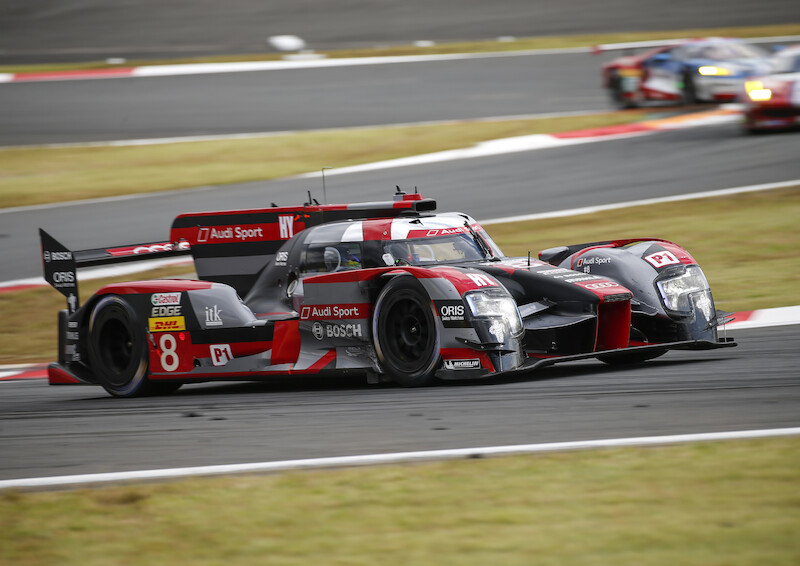 Audi, po zaciętej walce, na drugim miejscu wyścigu WEC w Fuji