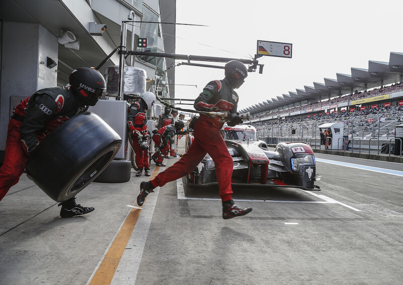 Audi, po zaciętej walce, na drugim miejscu wyścigu WEC w Fuji