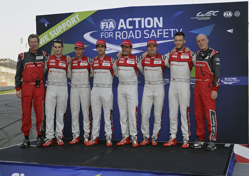 Audi żegna serię wyścigów FIA WEC podwójnym zwycięstwem