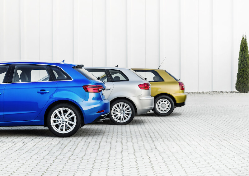 Przebojowe Audi A3: dwie dekady, trzy generacje