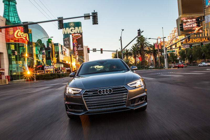 Audi komunikuje się z sygnalizacją uliczną